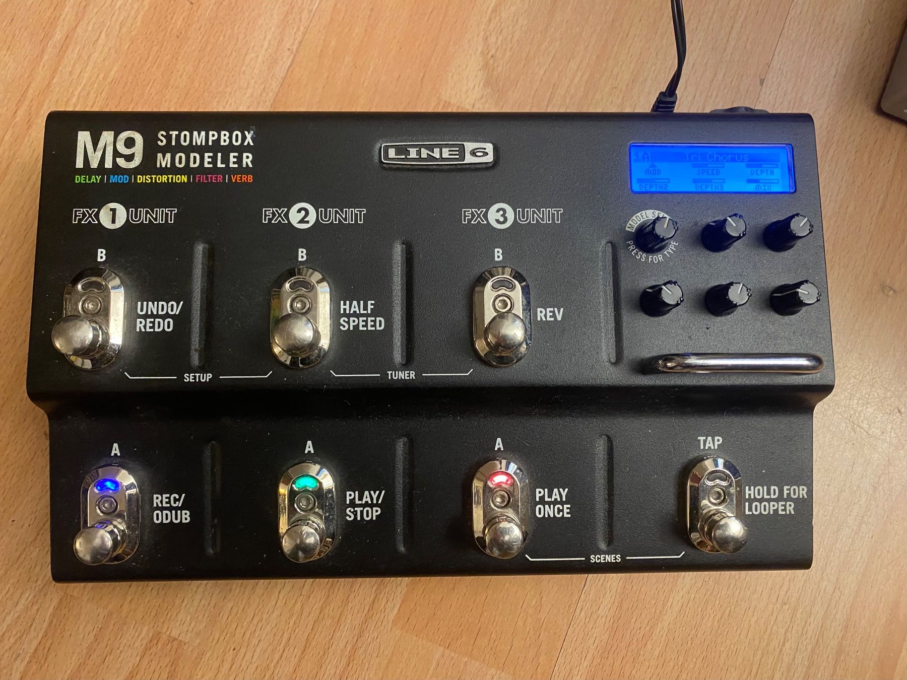 Line 6 Strumenti musicali: Line 6 M9 Stompbox – Usato da Bern venduto da sommerverkauf