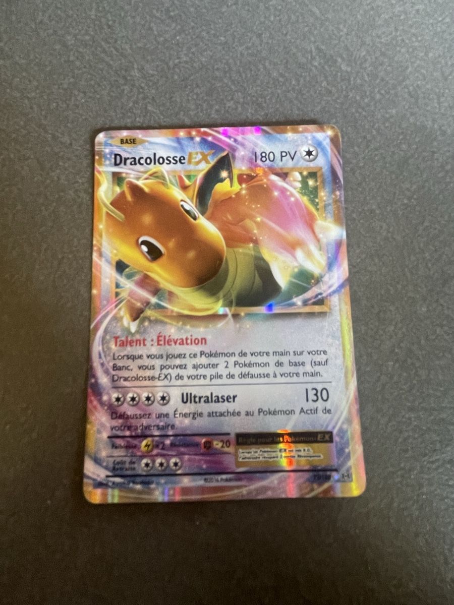 Pokémon Carte collezionabili: Dracolosse ex 72 lp – Usato da Daillon venduto da Swisscards-shop