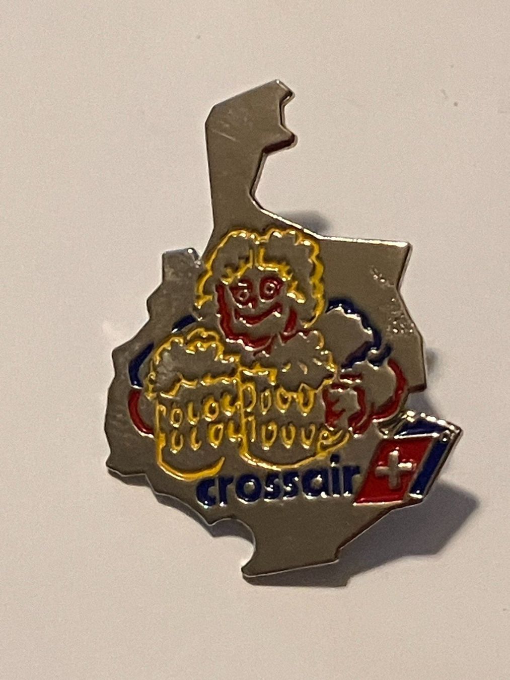 Placchette & Badge: 1 Pin Crossair – Usato da Basel venduto da djwwpp