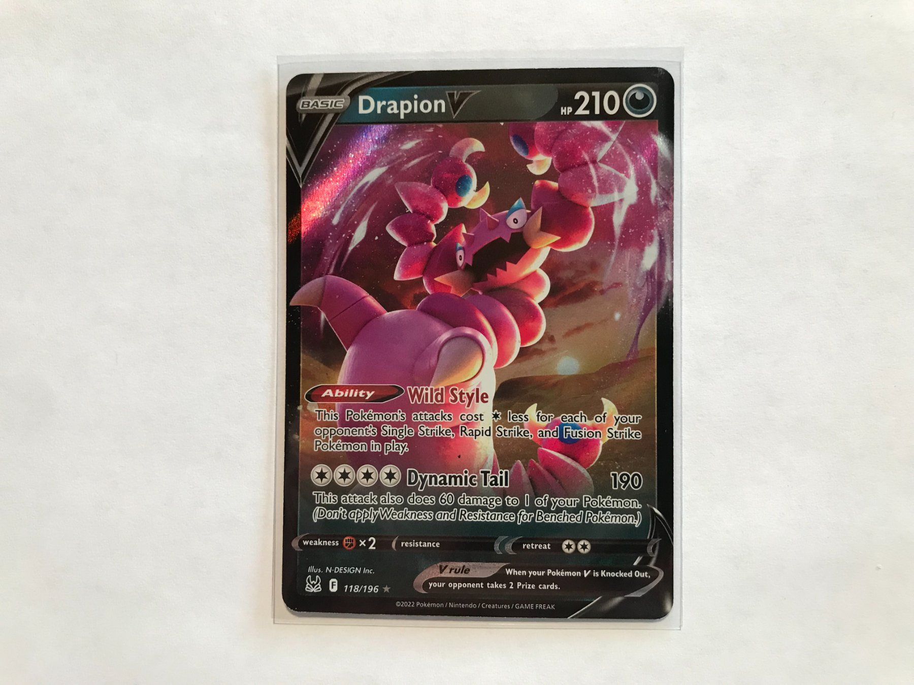 Pokémon Cartes à collectionner: Drapion V Lost Origin EN – Neuf (Voir description) à Hagendorn par Pokecollectorch