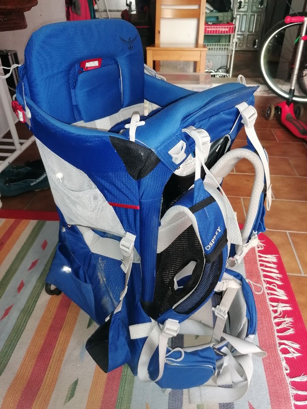 Osprey Zaini: Osprey Poco Plus zaino porta bimbo blu. – Usato da Cadro venduto da AndreaDelMarum 3