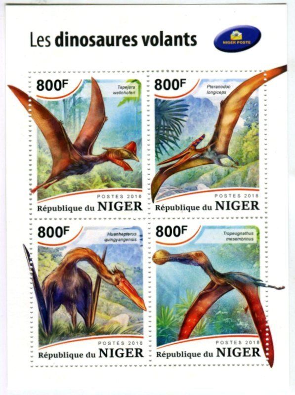 Alle Briefmarken: Block "Dinosaurier". Niger – Neu und originalverpackt aus Basel von Butsch5