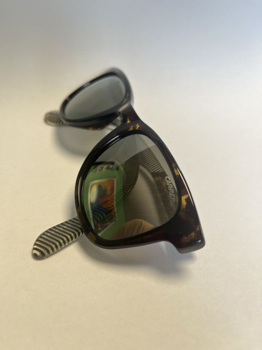 Carrera Occhiali & Lenti: Carrera Sonnenbrille, braun schwarz gemustert – Usato da Subingen venduto da Jordano01 2