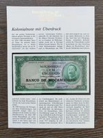 Kuriositäten auf Banknoten - Mocambique