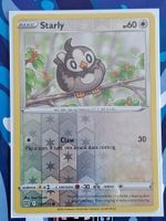 Starly - Brilliant Stars  - Reverse Holo - - #Ord3