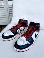 Nike Air Jordan 1 Mid – Grösse 38 – Schwarz/Weiss/Rot