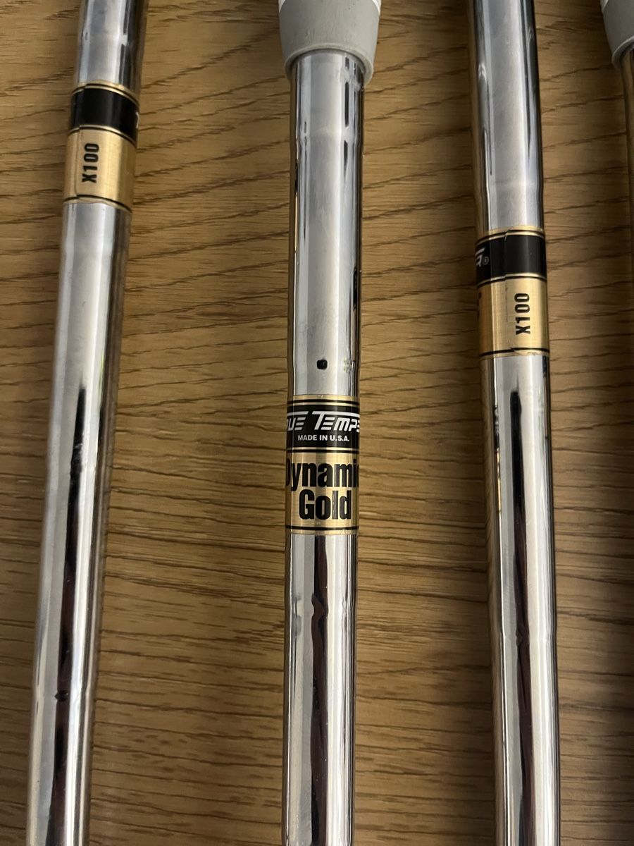 Titleist Mazze & Set: Titleist Eisen Set 2-9 mit Dynamic Gold x100, neue Griffe – Usato da Greifensee venduto da UH-R 2