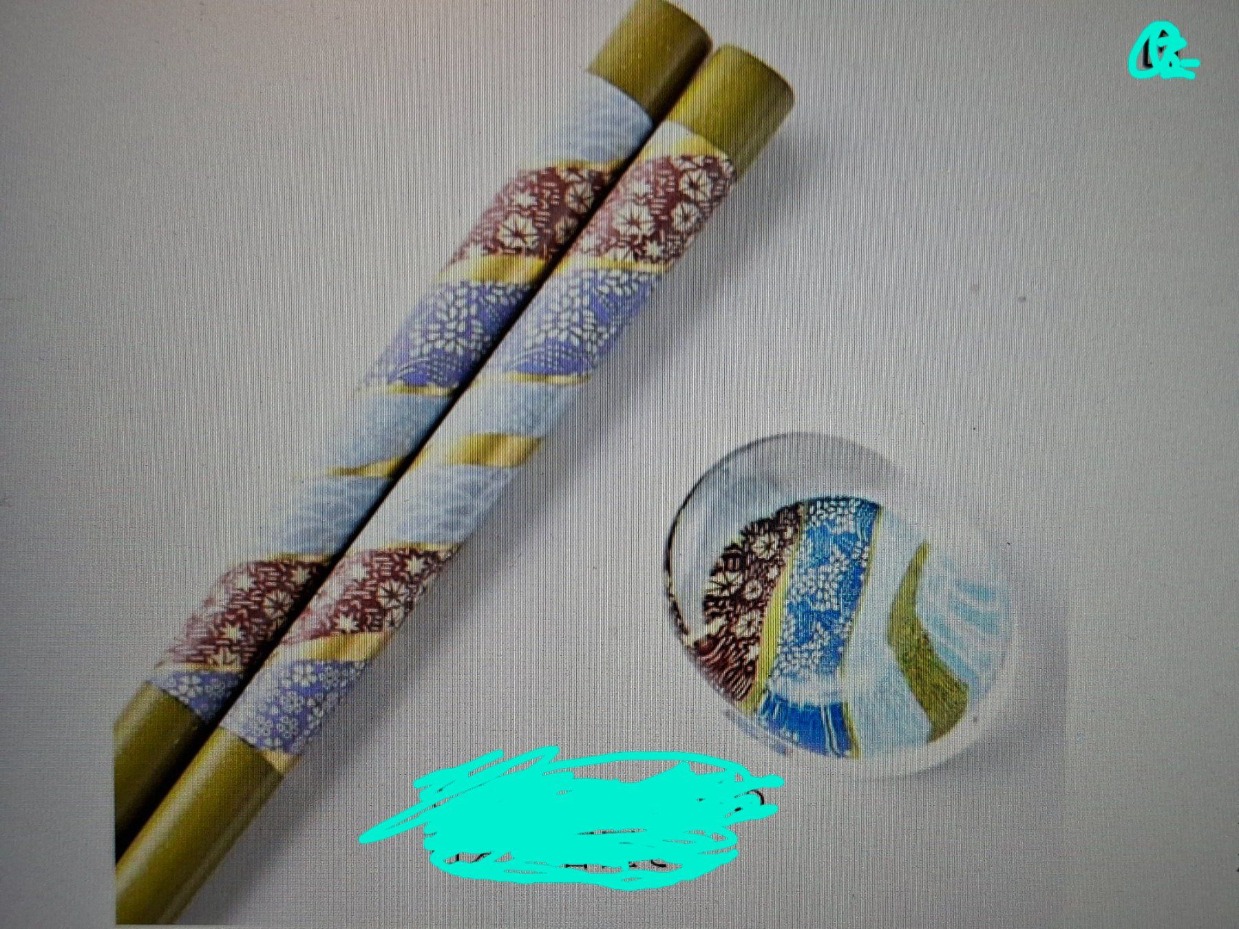 Couverts: Made in Japan lacquerware Chopstick & rest/Stäbchen set!! – Neuf (Voir description) à Goldach par mamakotzi 9
