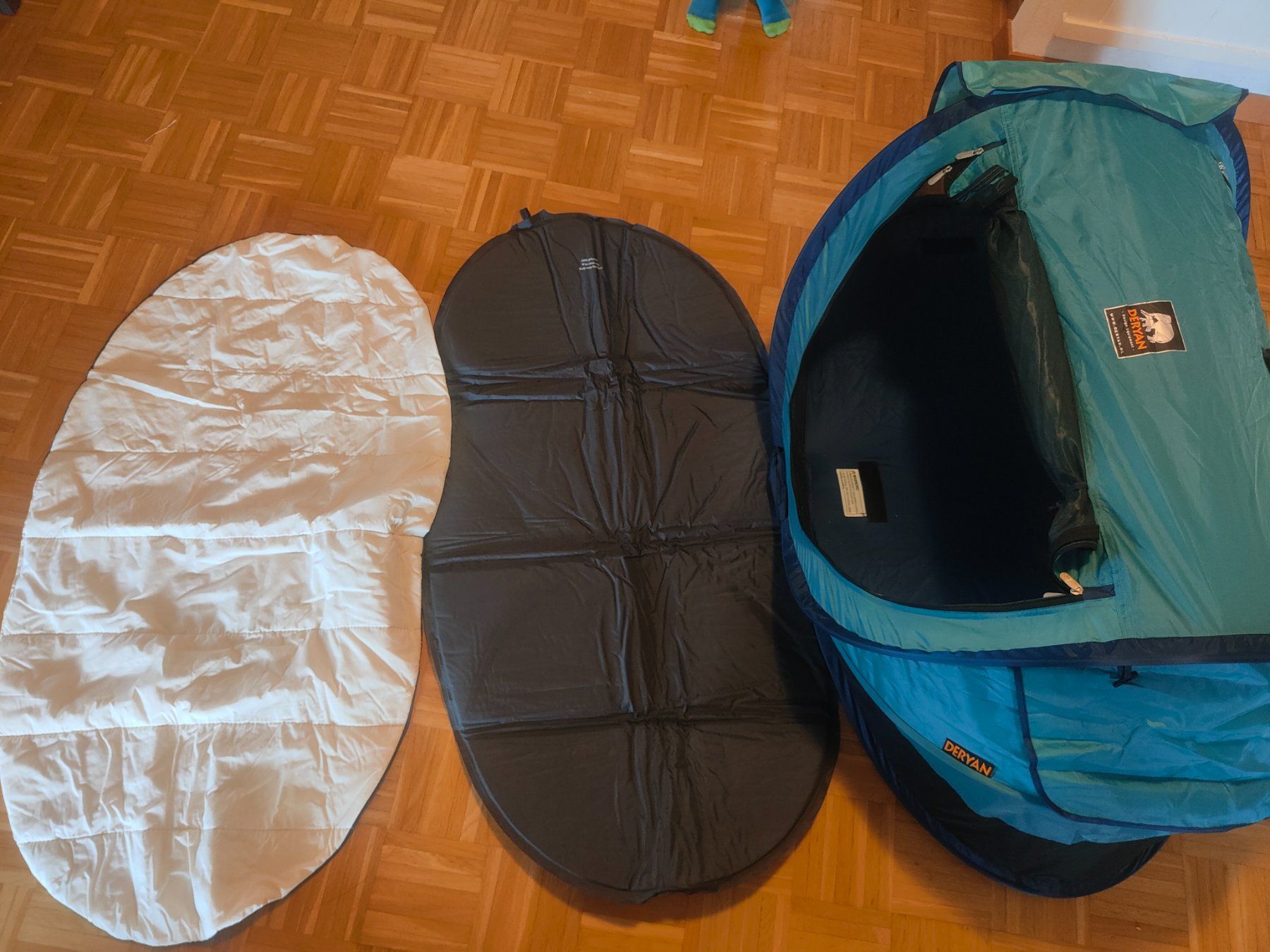Deryan Letti: Deryan Pop-Up Reisebett – Usato da Sursee venduto da lou19 1