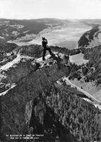 Dent de Vaulion (VD) – Blick über das Vallée de Joux G