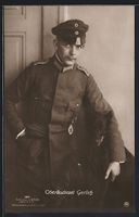 Sanke Nr. 388, Portrait Oberleutnant Ger