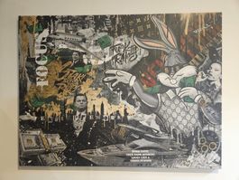 Leinwandbild "Bugs Bunny Business" 100 x 75 Dotcom Canvas