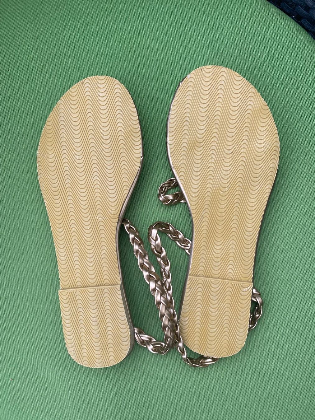 Scarpe da donna: SUMMERTIME - stylische/edle Flip-Flops, gold, 39 – Nuovo (secondo la descrizione) da Winkel venduto da ferrari2022 7