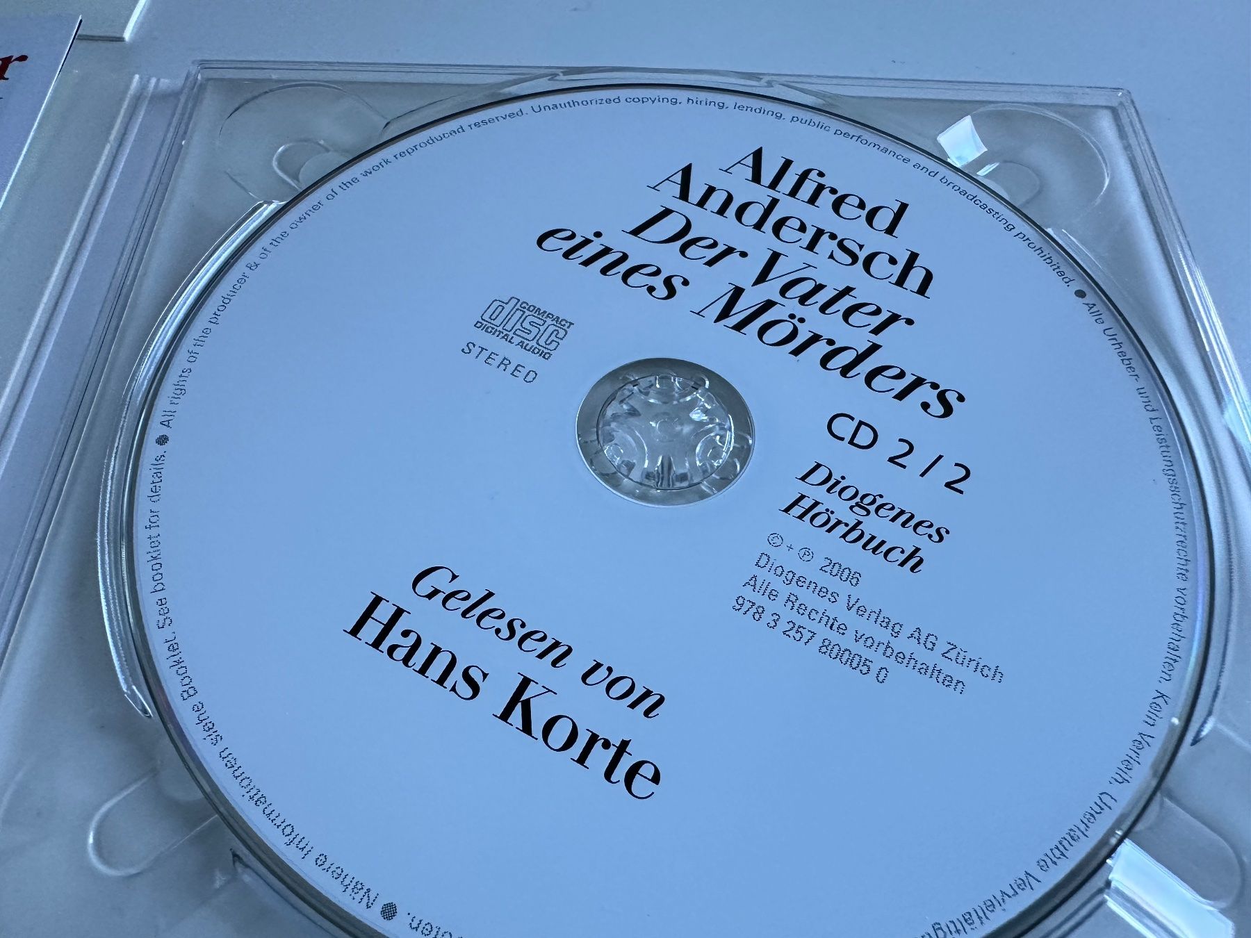 Livres audio: Hörbuch: Alfred Andersch "Der Vater eines Mörders" – D'occasion à Chur par Renibe 3