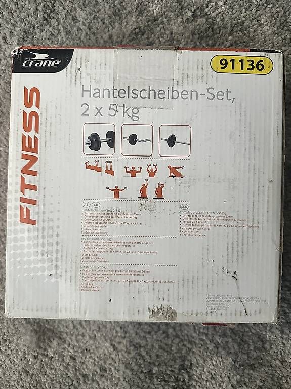 Hanteln & Gewichte: Crane - Hantelscheiben Set 2x 5kg – Gebraucht aus Wangen SZ von Jaay_Sky 1