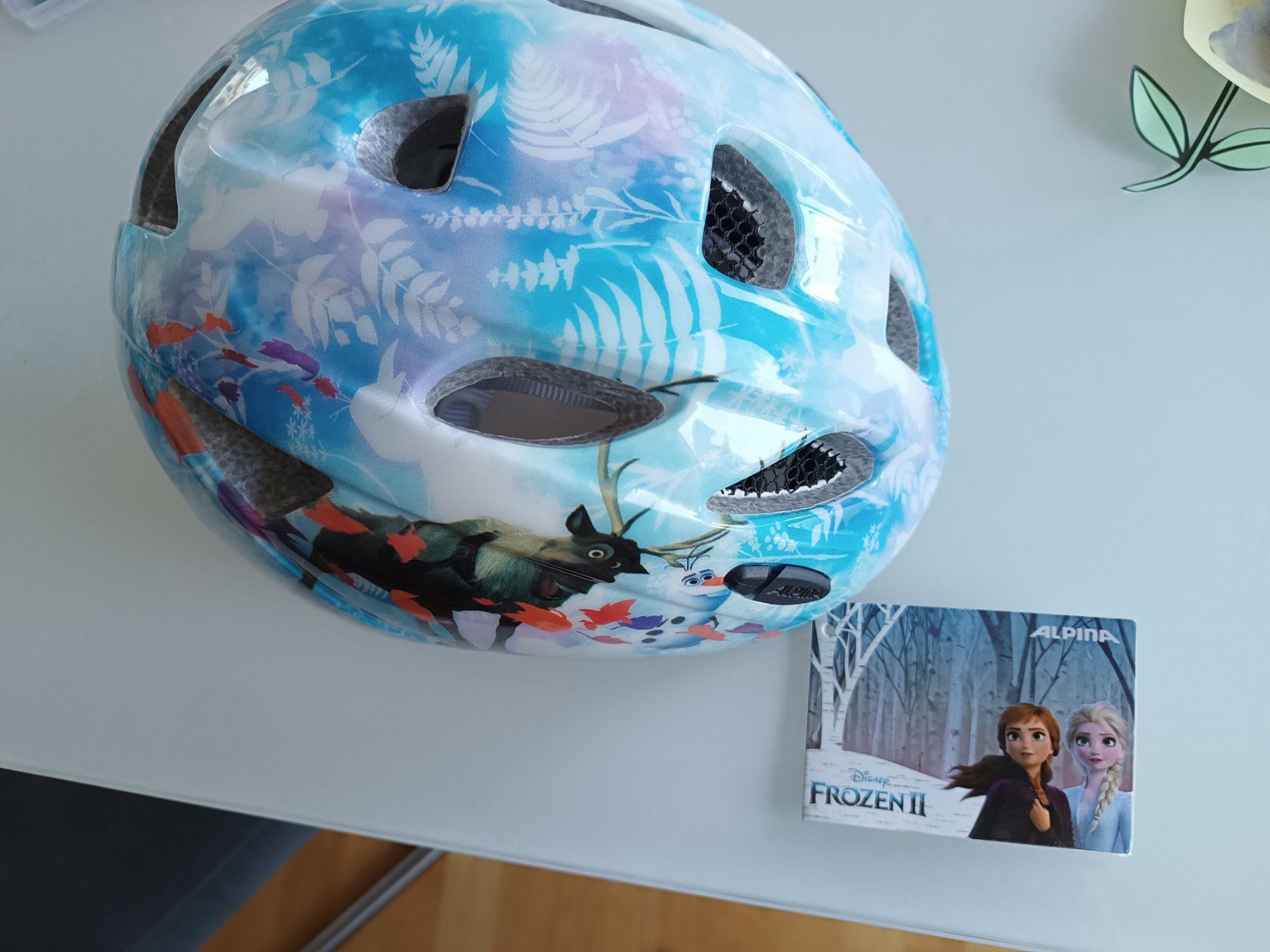 Alpina Helme: Kinder velohelm frozen – Neu (gemäss Beschreibung) aus Horgen von sunny080
