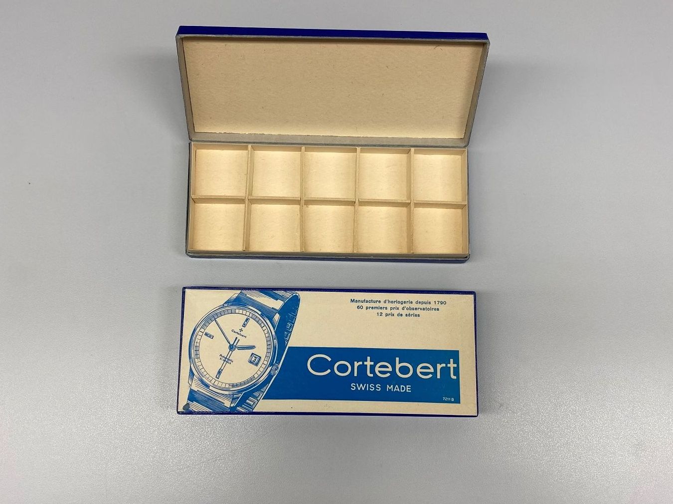 Cortébert Uhren: CORTEBERT Fornituren Box 2 Stück – Gebraucht aus St. Gallen von galluswatches 2