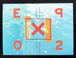 Schweiz Sonderblock Expo.02 2002, postfrisch
