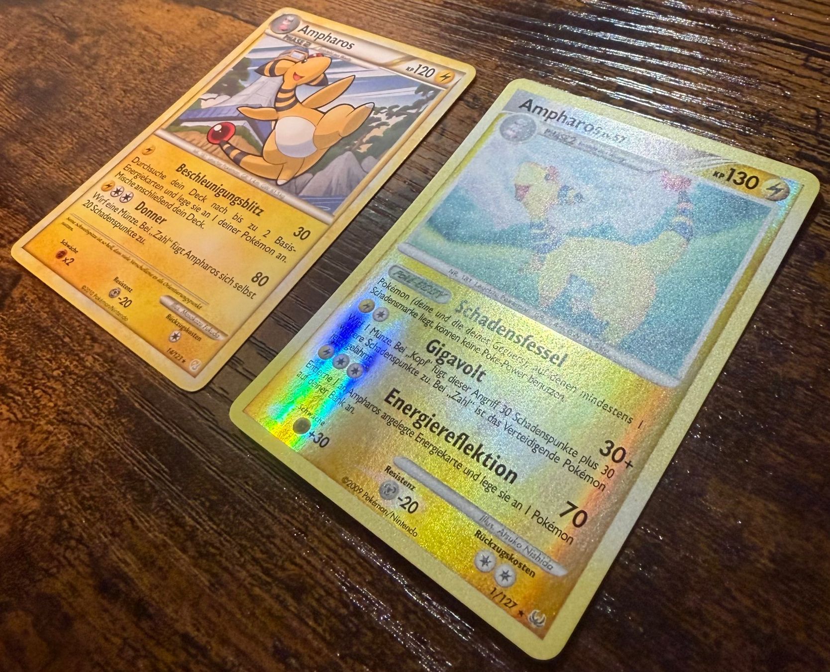 Pokémon Carte collezionabili: Ampharos Rare Reverse Holo 1 & Rare 14 – Usato da Zürich venduto da PEACECOCOON 1