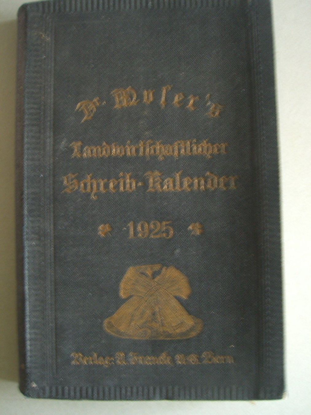 Libri: Schreibkalender Moser 1925 – Usato da Bischofszell venduto da Joachim-115 1