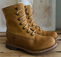 Coole und warme Timberland Boots, Gr 36, Leder