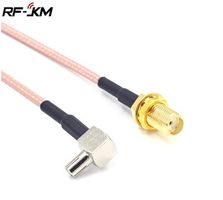 2x SMA Buchse auf TS9 Stecker männlich Kabel für Antennen
