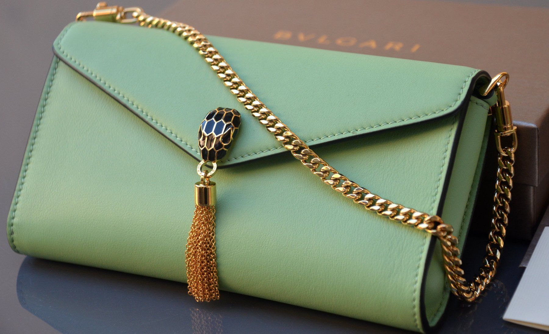 Bulgari Borse da donna: Bvlgari Serpenti Forever Pochette / Tasche – Nuovo e nell'imballaggio originale da Collonges venduto da Auganien 3