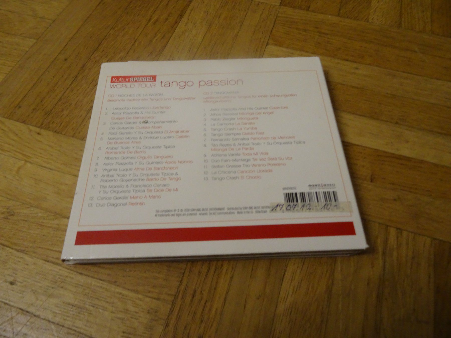 CD: World Tour - Tango Passion CD – Usato da Olten venduto da Disc-Ausverkauf 1