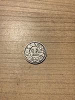 Sehr seltene 1/2 CH Silber Franken Jahrgang 1908