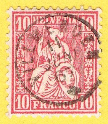 Tutti i francobolli: Fingerhutstempel Villmergen – Usato da Biberstein venduto da Jura39