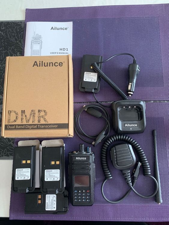 Ailunce HD1 DMR/FM 2m/70cm Handfunkgerät | Kaufen Auf Ricardo