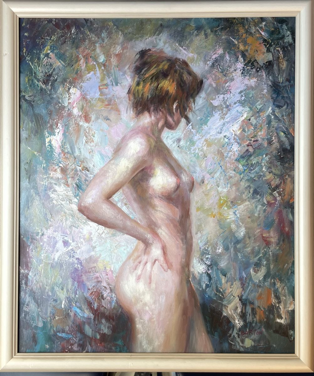 Tableaux: E. Barton huile/toile nu de profil – D'occasion à Biel/Bienne par Galaq 1