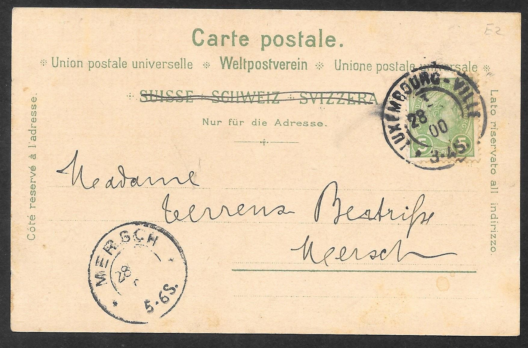 Cartoline postali: Hätzingen farbige Lithografie – Usato da Olten venduto da clotaldi 1