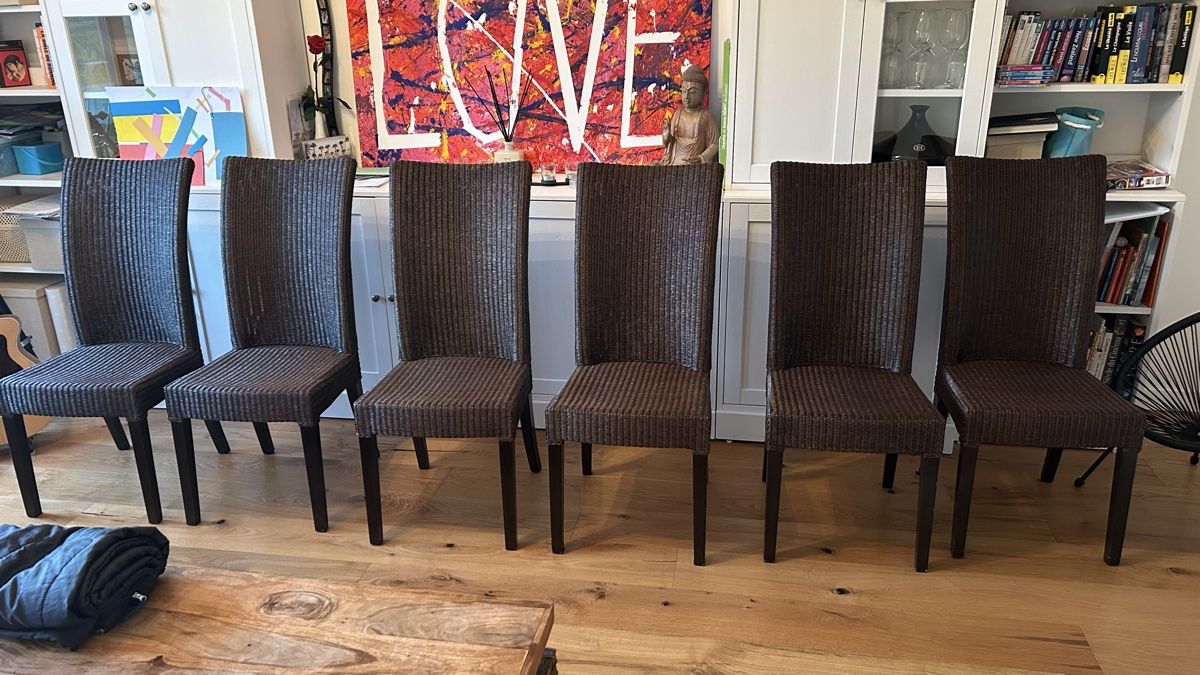 Sedie: Vend 6 Chaises Lloyd Loom – Usato da Satigny venduto da mogla 4