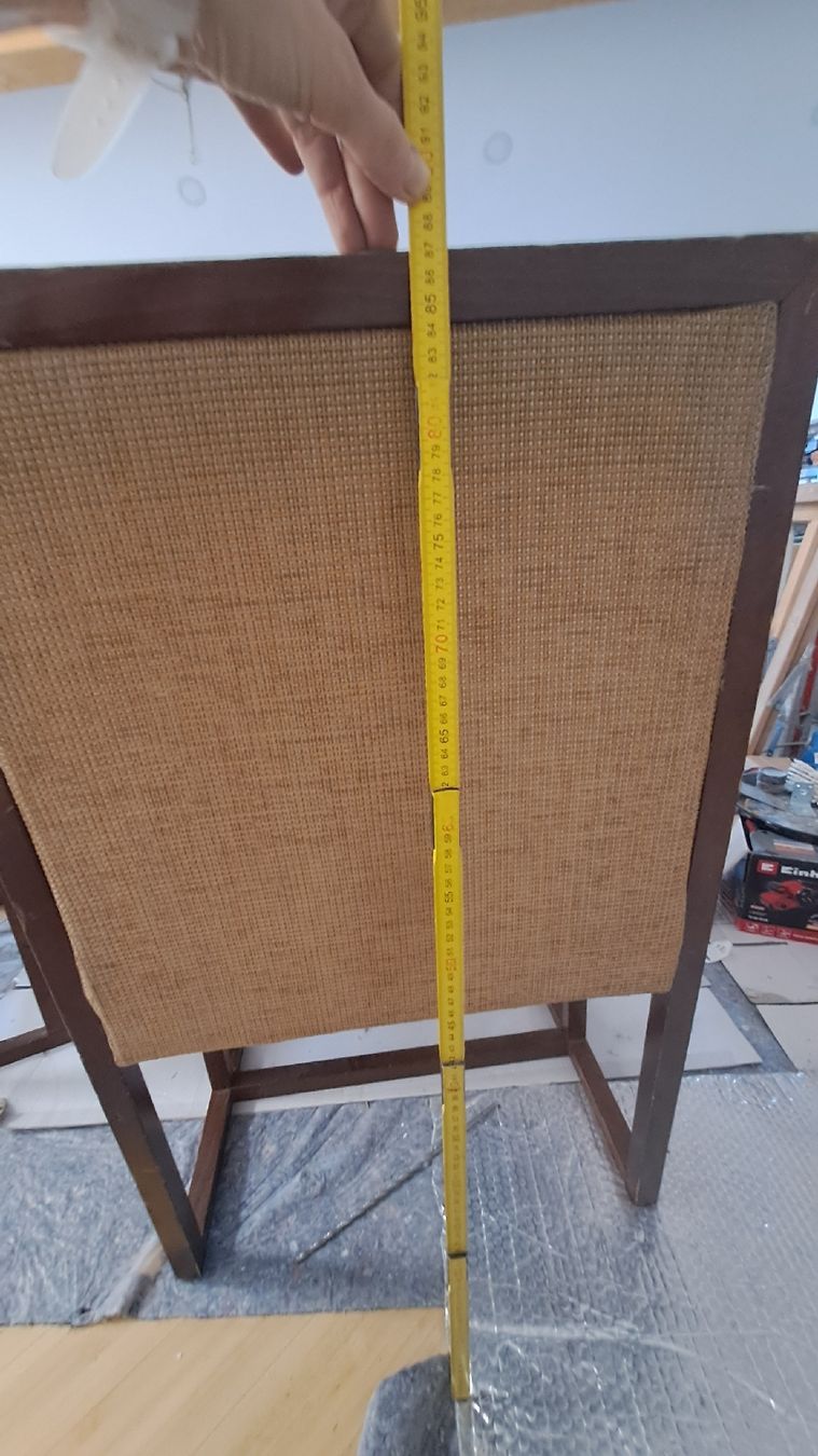 Set di tavolo e panche: Ensemble table et  4 chaises  bois massive  et métal – Usato da Bernex venduto da Dariafr 5
