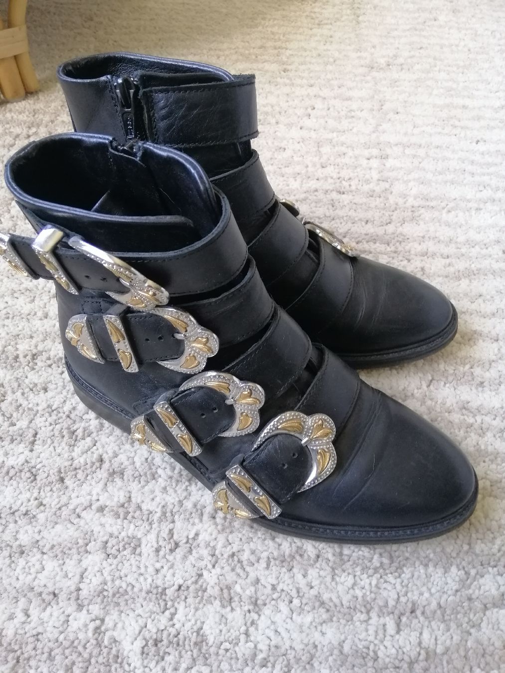 Maje Scarpe da donna: Boots/bottines MAJE T36 à boucles – Nuovo (secondo la descrizione) da BIEL/BIENNE venduto da C.oralie 2