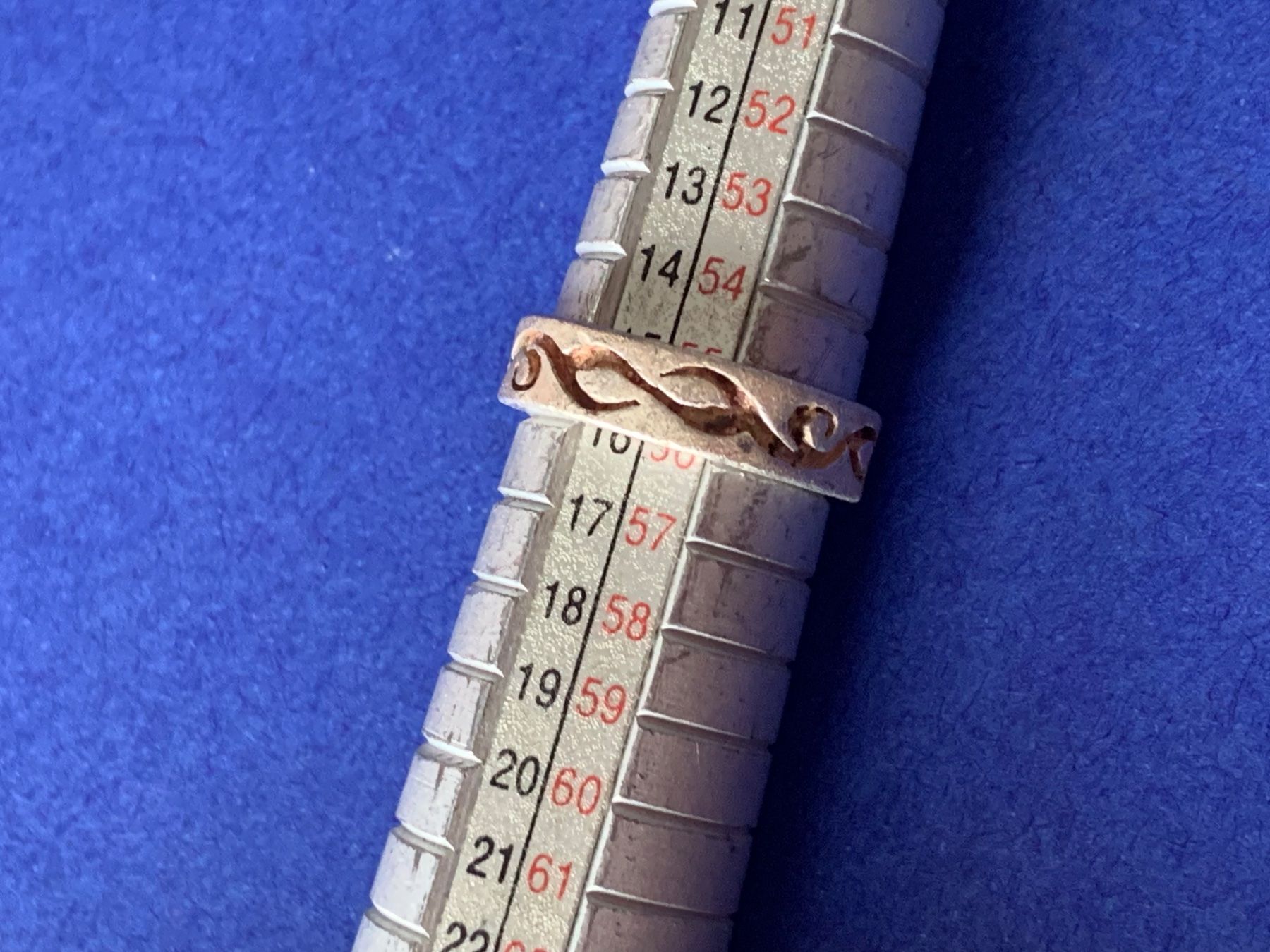 Ringe: Silberring Trible matt (56) – Gebraucht aus Dittingen von Bellevista 7