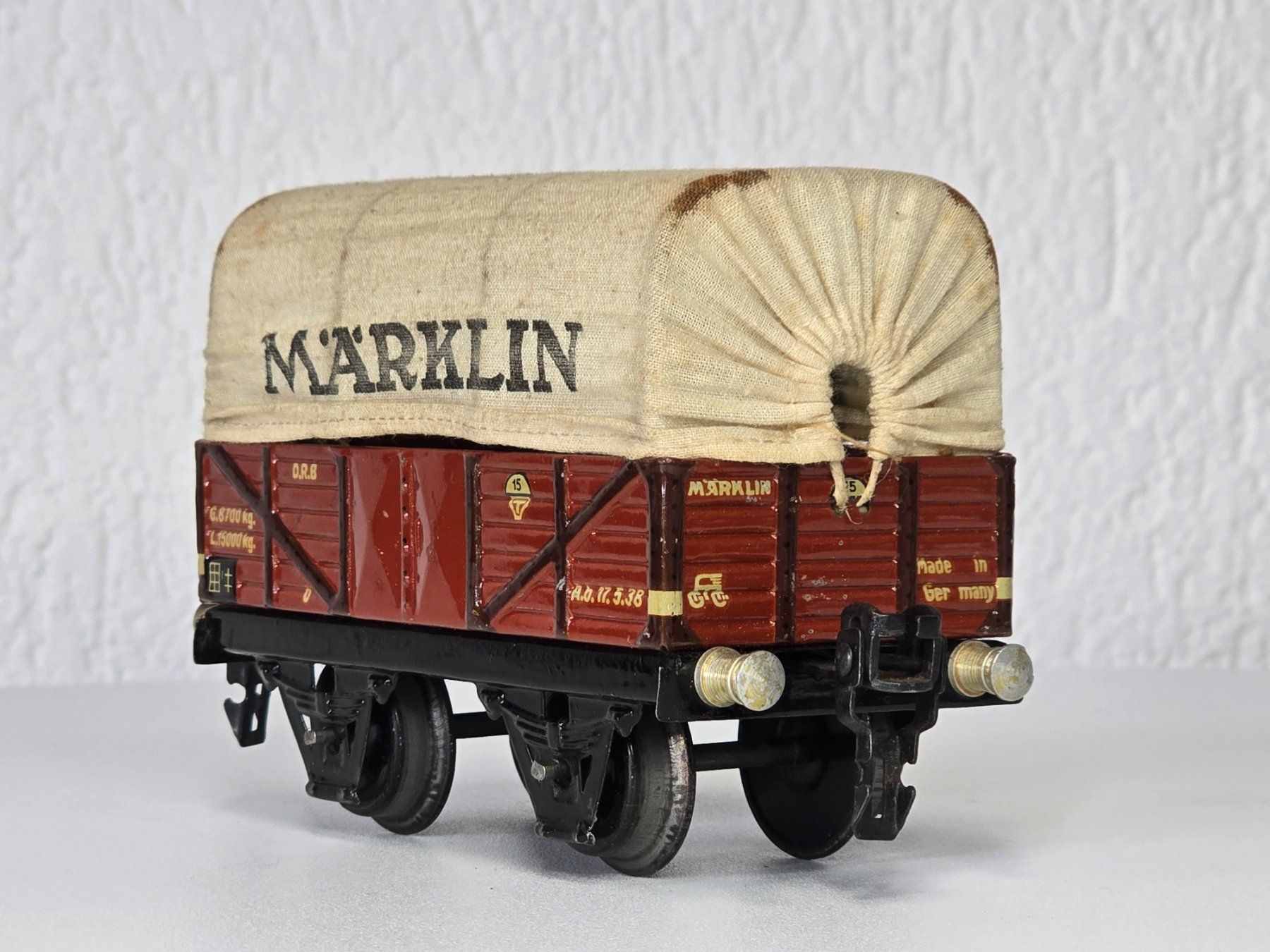 Märklin Modelleisenbahnen: Märklin 1663, Planenwagen, – Gebraucht aus Kloten von Nicola2 4
