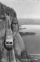 Bahn // 1950 Arth Rigi Zahnrad Kräbelwand