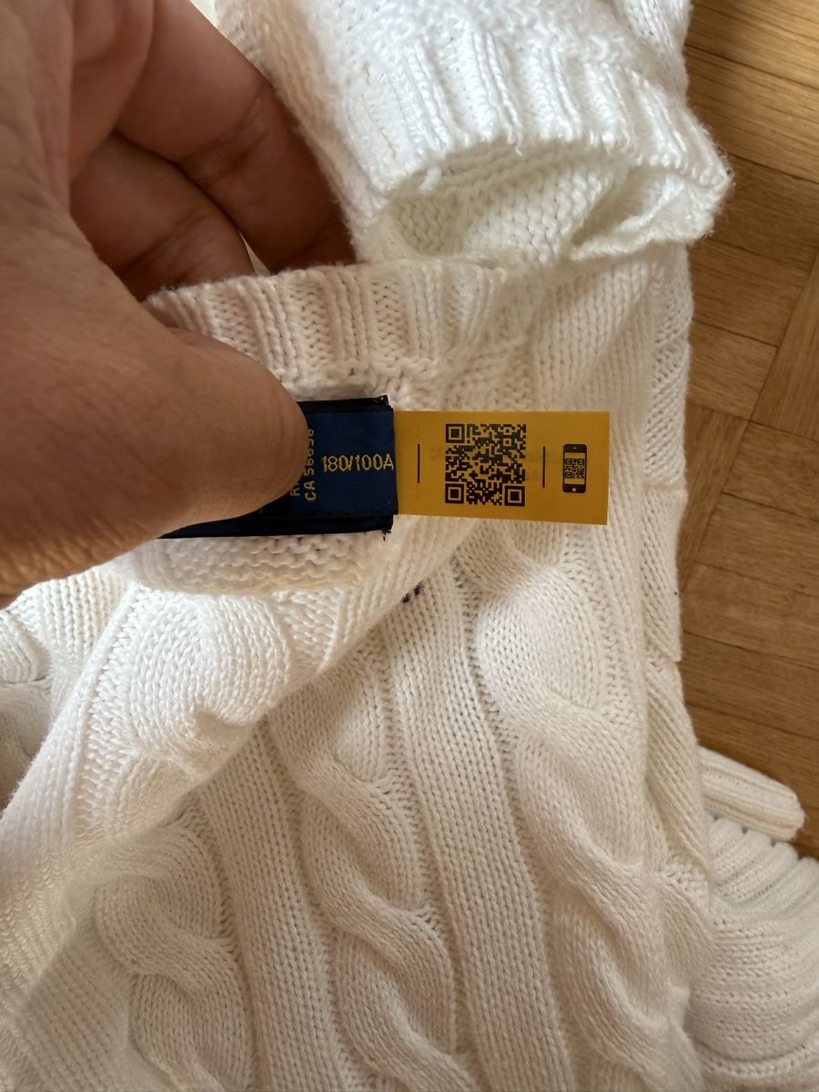 Polo Ralph Lauren Pulls & Sweat-shirts: Polo Ralph Lauren Pullover Cable Knit White Size L – Neuf (Voir description) à Oberweningen par tol_pfr8 4