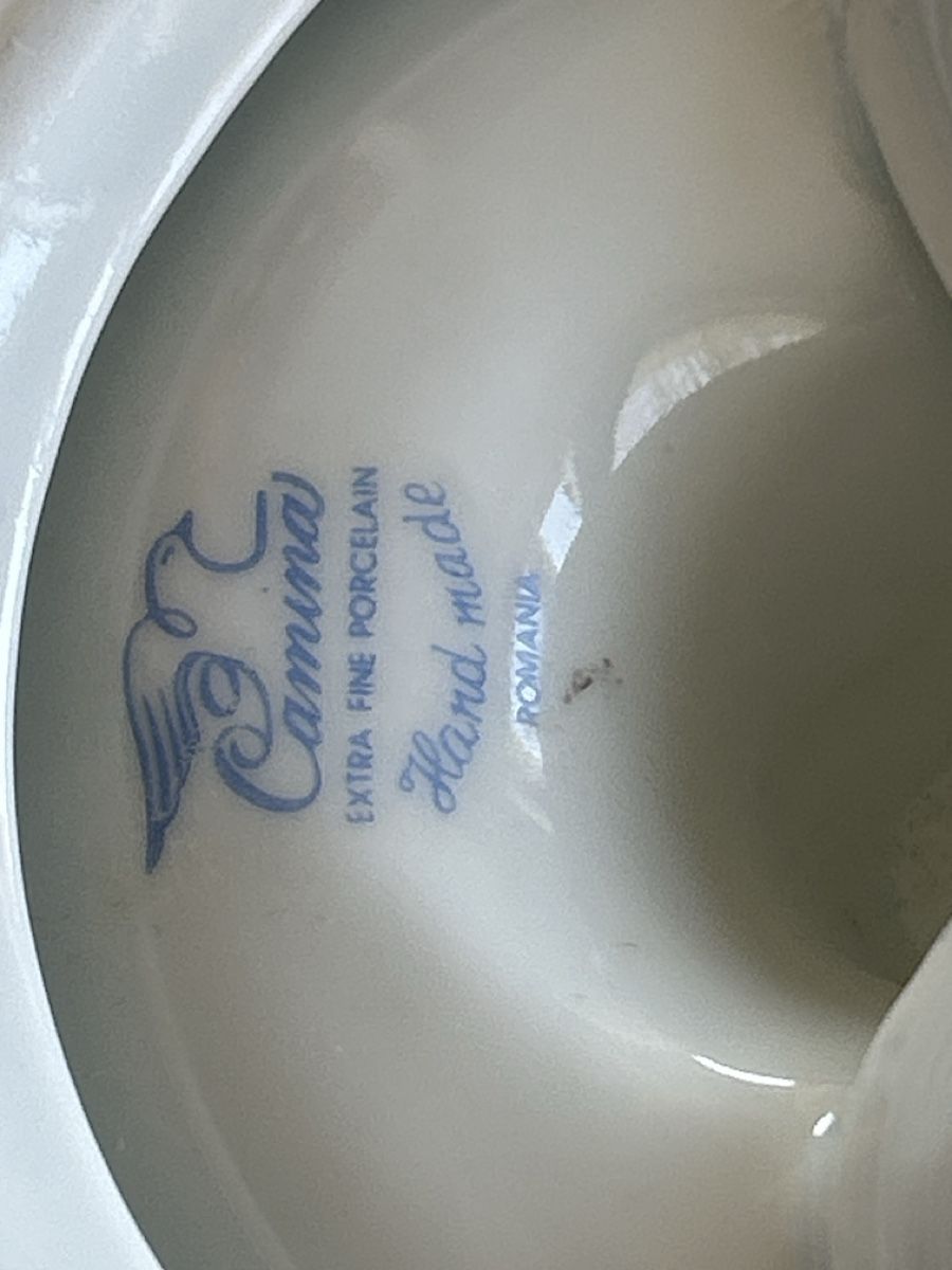Portacenere: Aschenbecher Camina Keramik mit Blumenmuster handgemac(S21) – Usato da Neuenhof venduto da bro_9zsg 3