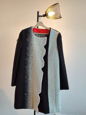 Wolle Mantel