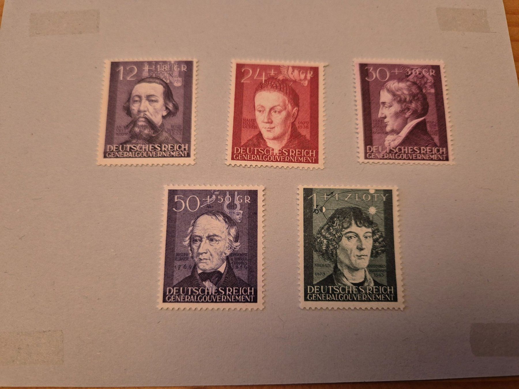 Alle Briefmarken: DE-D-Reich Generalgouvernement Briefmarken ** gem.Bild E15 – Gebraucht aus Oberuzwil von ceeg7