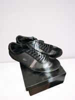 Stylish Lacoste Sneakers, Black, Men's Size 44.5