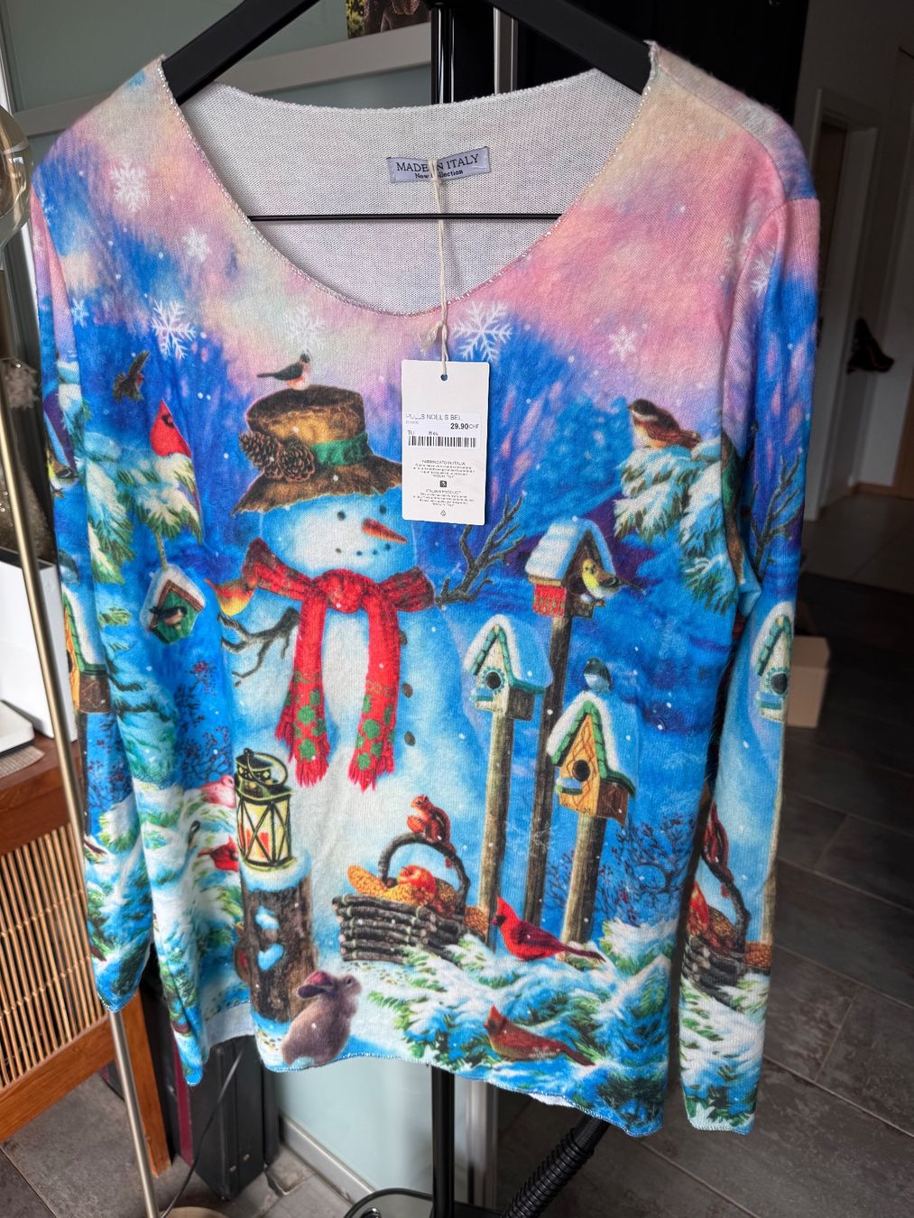 Pulls & Sweat-shirts: Pull de Noël  Bleu - Neuf - TU – Neuf avec emballage d'origine à Vuisternens-Romont par gol_xp6p 1