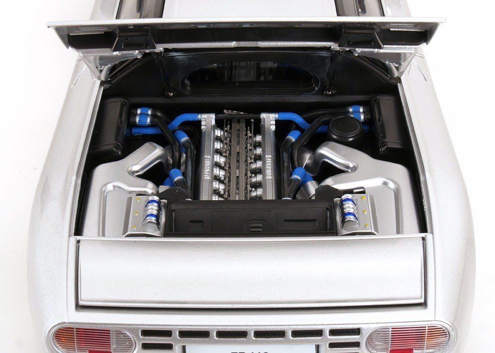 Bugatti Modellini d'auto: Bugatti EB110 1991 silver KK-Scale 1/12 NEU – Nuovo e nell'imballaggio originale da Oberrüti venduto da tomluethi 2