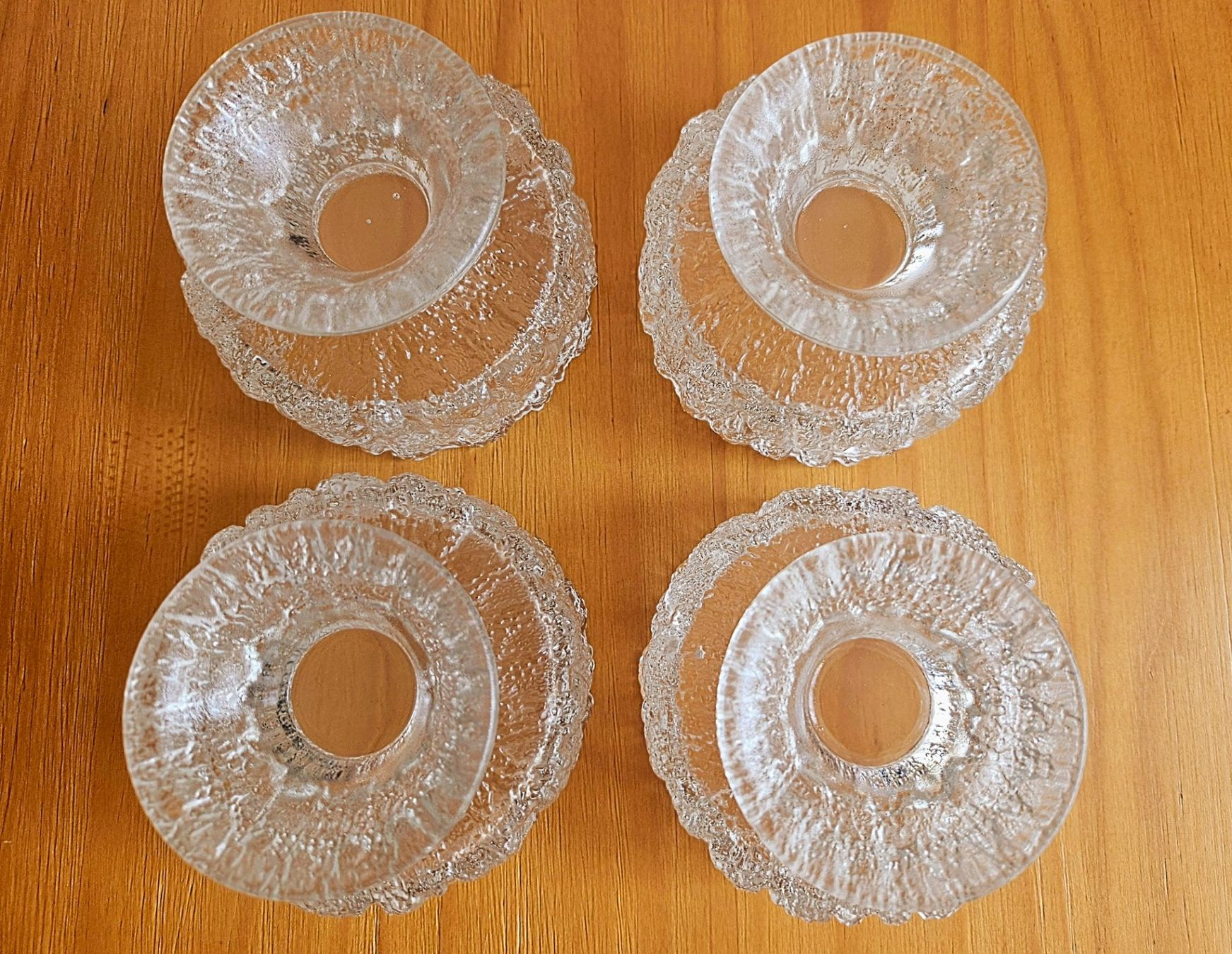 Ciotole: Goebel Charlottenhutte Glas Schalen Eisbecher Glacebecher – Usato da St-Aubin-Sauges venduto da melisaande 2