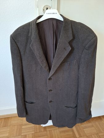 Veste Armani Collezioni homme marron chevrons taille L