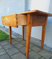 Antik Biedermeier Tisch Esstisch Schreibtisch Kirschbau 19JH
