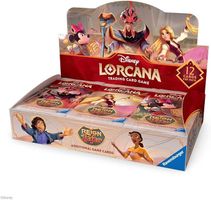 Lorcana Raing of Jafar Booster Display